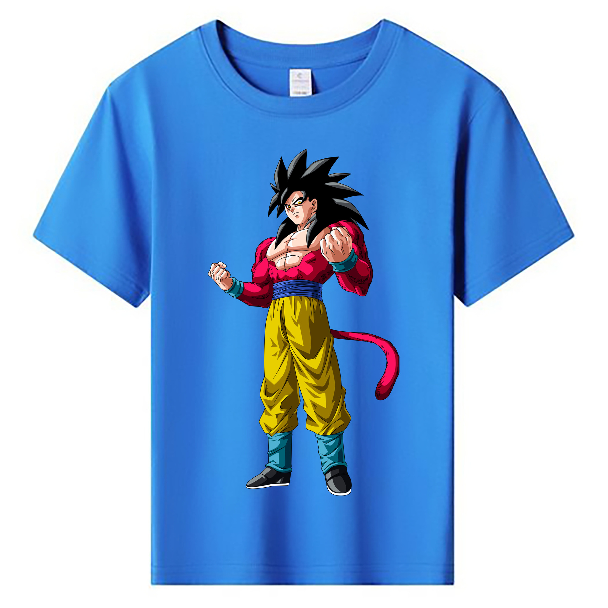 （画像用） ドラゴンボール 孫悟空（そん ごくう）Son Goku カカロット DRAGON BALL Kakarotto 綿100％キッズTシャツ（フロントプリント）
